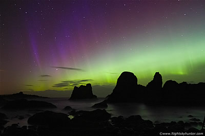 Elephant Rock Geomagnetic Storm - October 7th 2015